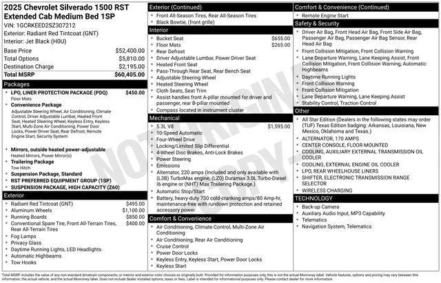chevrolet silverado 1500 2025 1GCRKEED2SZ307212 image chevrolet silverado 1500 2025 1GCRKEED2SZ307212 image